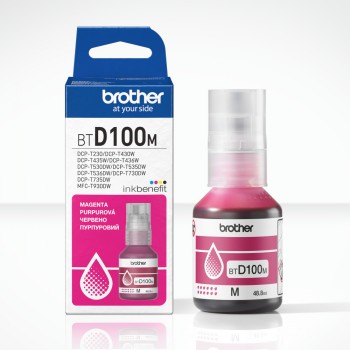 Brother BTD100M - Ink Bottle - Magenta