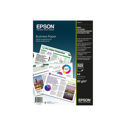 Business Paper 500 sheets - Printer - White - 80 g/m² - A4