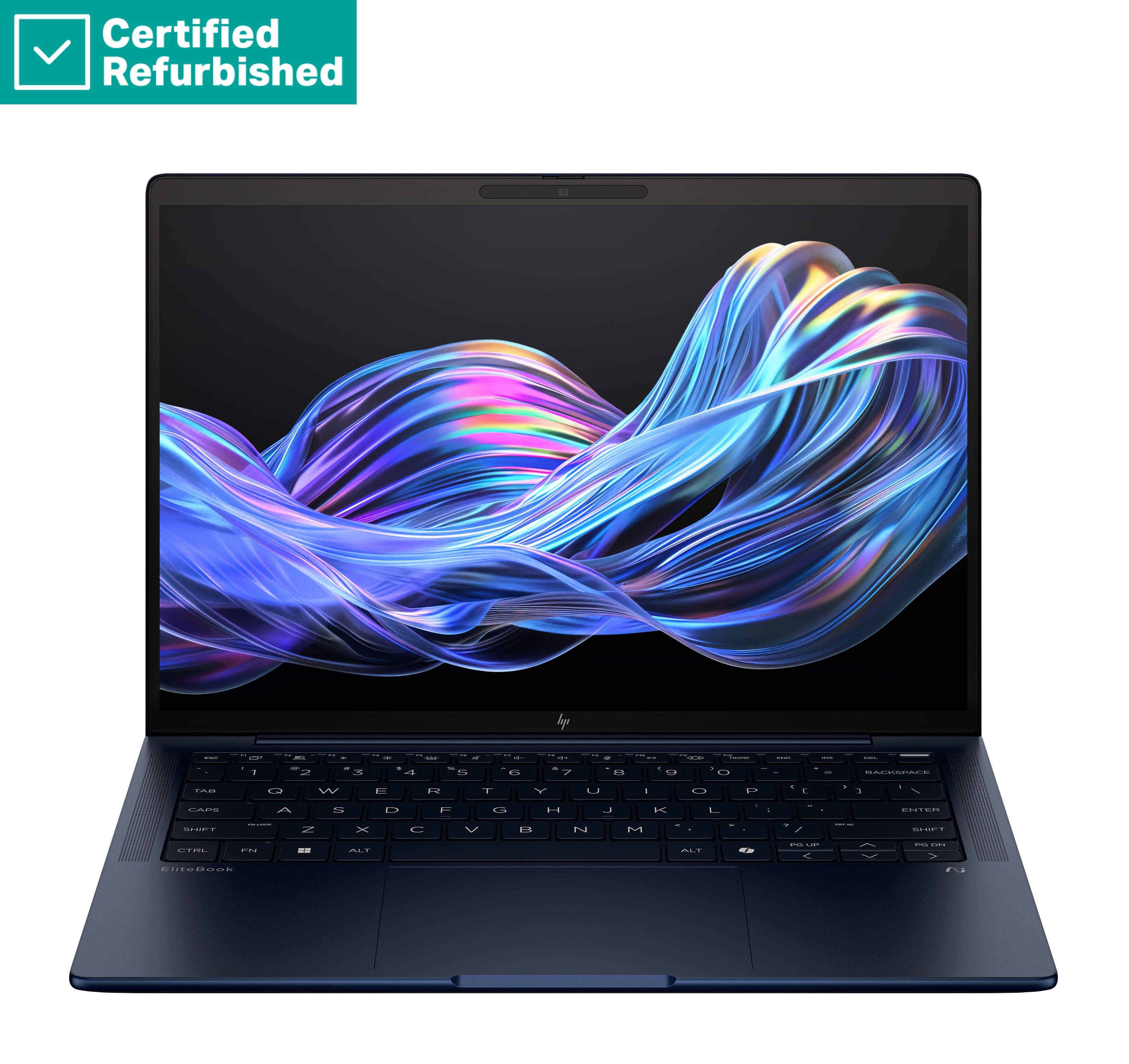 RENEW SILVER HP EliteBook X G1i AI 14 - Ultra 5-228V, 32GB, 1TB SSD, 14 WUXGA 400-nit AG, 5MP IR cam, 4G/5G Modem, FPR, US/Hebrew backlit keyboard, Atmospheric Blue, 68Wh, Win 11 Pro, 1 years