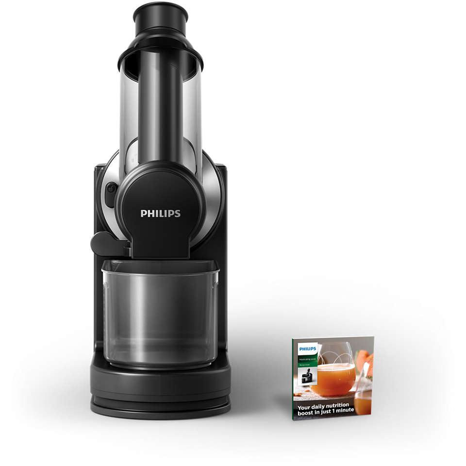 Philips - Viva Collection Juicer - HR1889/70 - Type Slow juicer - Black - 150 W
