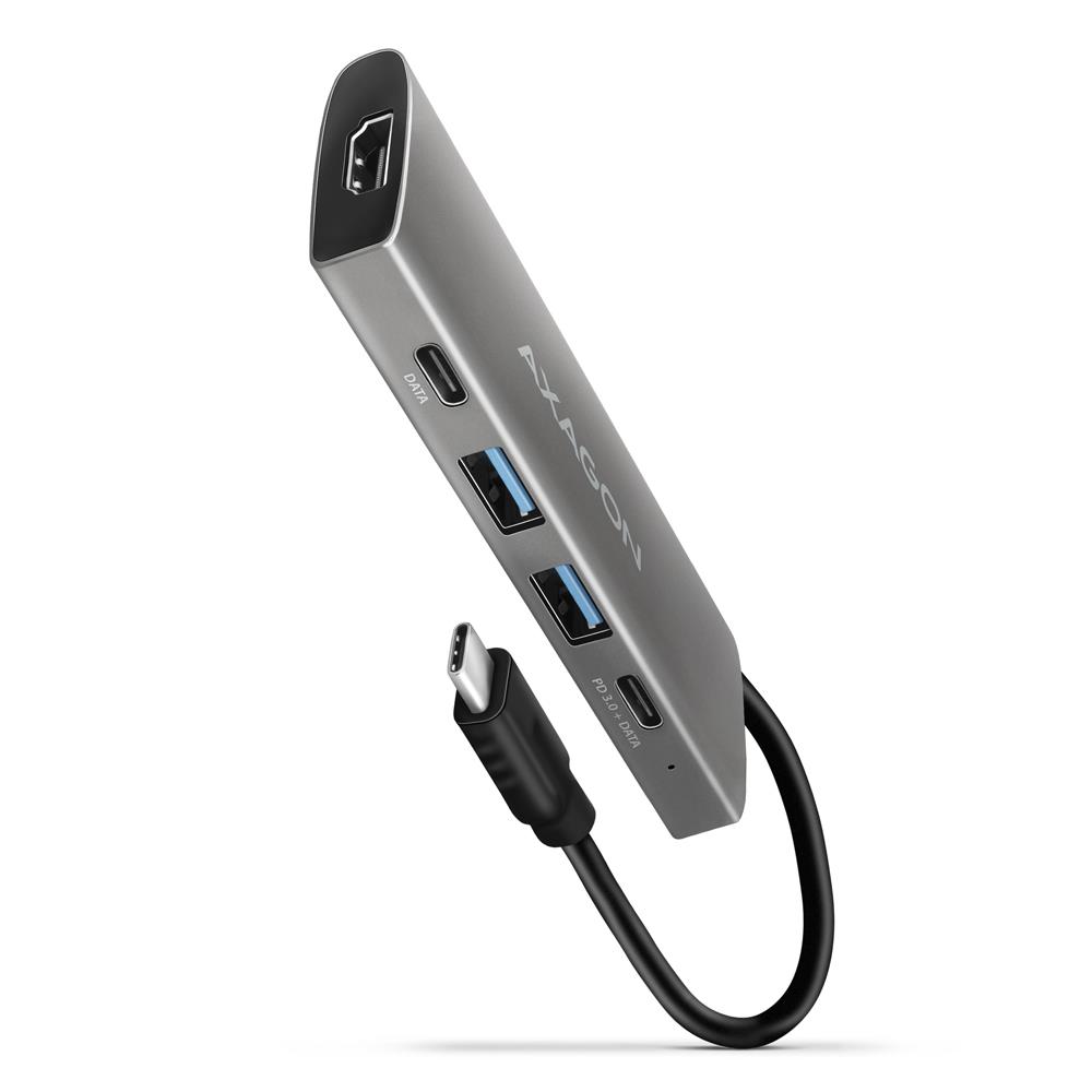 I/O HUB USB-C 5IN1/0.13M HMC-5G22 AXAGON