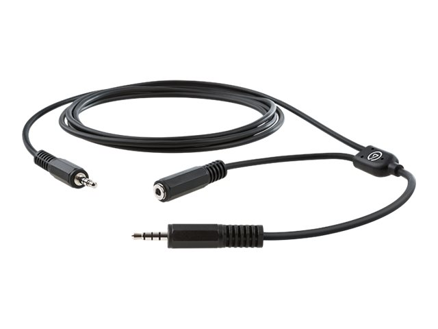 Elgato - Chat Link Pro - 3.5mm female connector; 3.5mm male connector plug - Black