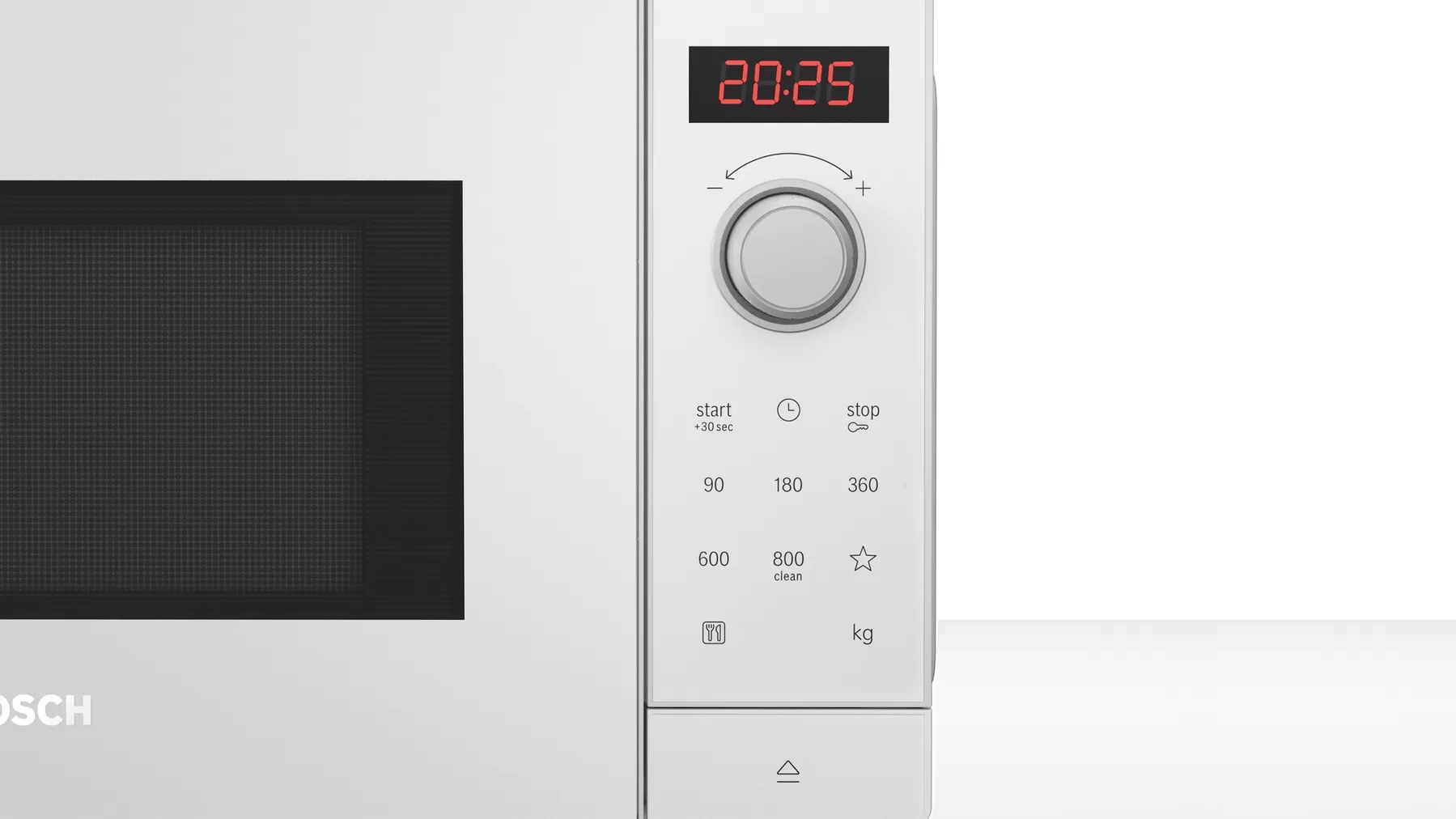 Bosch - Microwave Oven - FFL023MW0 - Free standing - 800 W - White