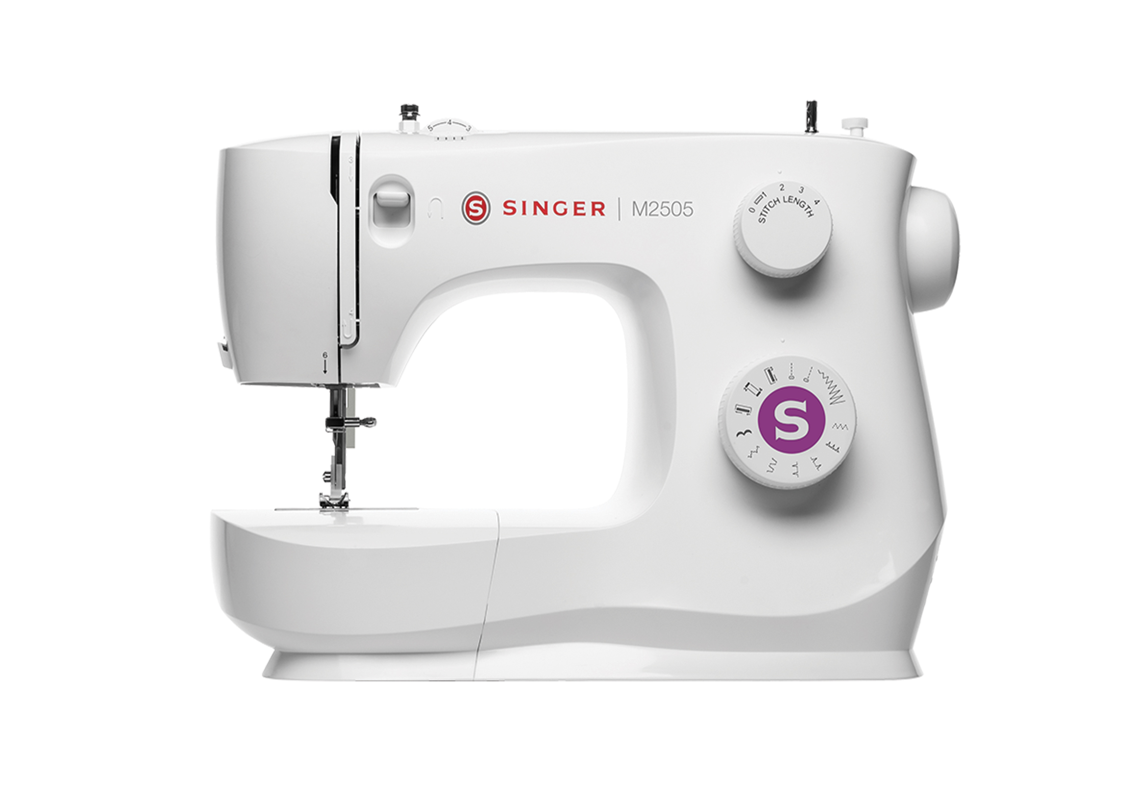 Singer - Sewing Machine - M2505 - Number of stitches 10 - White