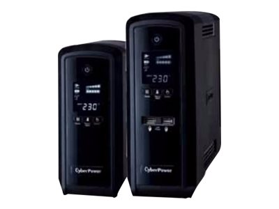 CyberPower - PFC Sinewave UPS Series - CP1350PFCLCD - 1350 VA - 880 W - 88 V - 144 V - NEMA 5-15P, 5 ft. cord