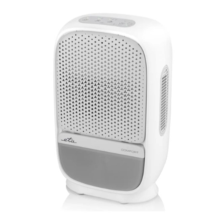 ETA - Dehumidifier - ETA163090000 Comfort - Power 60 W - Suitable for rooms up to 62 m³ - Suitable for rooms up to 25 m² - Water tank capacity 1.2 L - White