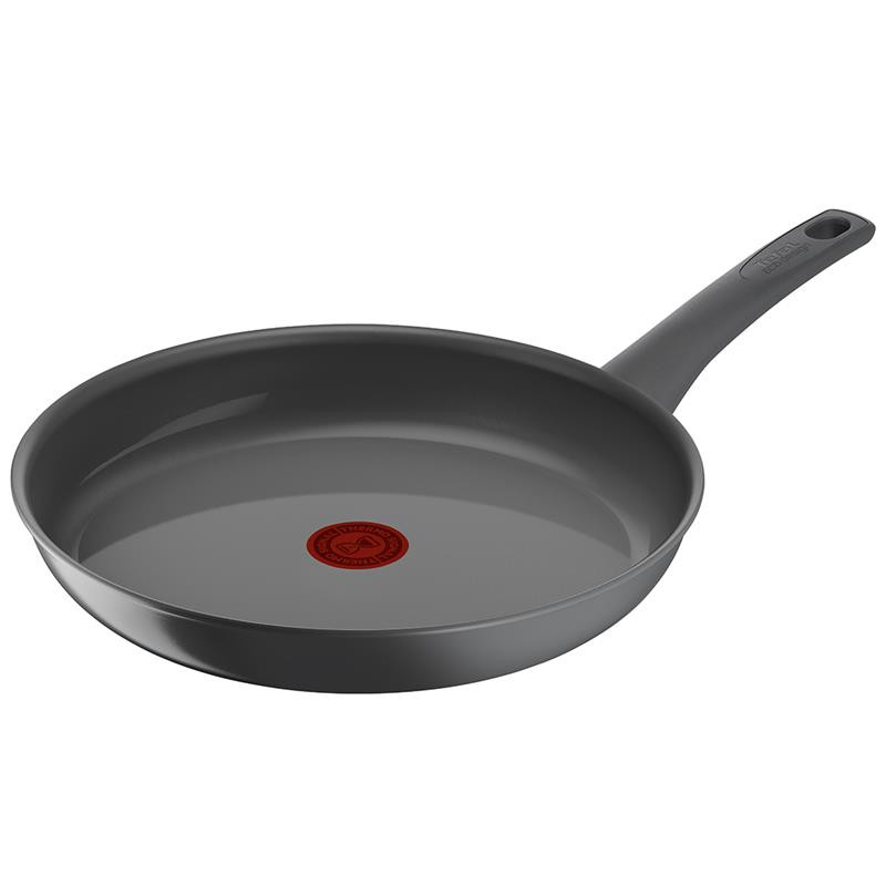 TEFAL - Renewal Pan - C4260643 - Frying - Diameter 28 cm - Suitable for induction hob - Fixed handle - Grey