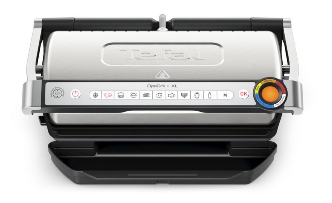 TEFAL - Electric Grill - GC728D10 - Electric Grill - 2000 W - Stainless Steel/Black