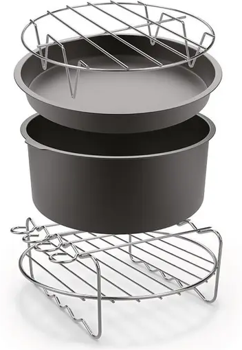 OBH Nordica/Tefal Easy Fry accessory set for OBH Nordica XXL airfryer models