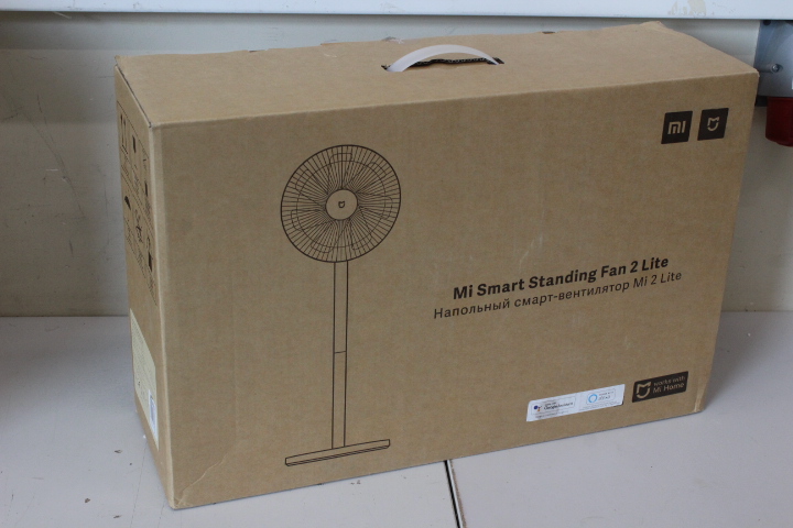 SALE OUT. SALE OUT. Xiaomi - Mi Smart Standing Fan 2 Lite - Stand Fan - 38 W - Number of speeds 3 - Oscillation - Remote control - White - USED, DIRTY