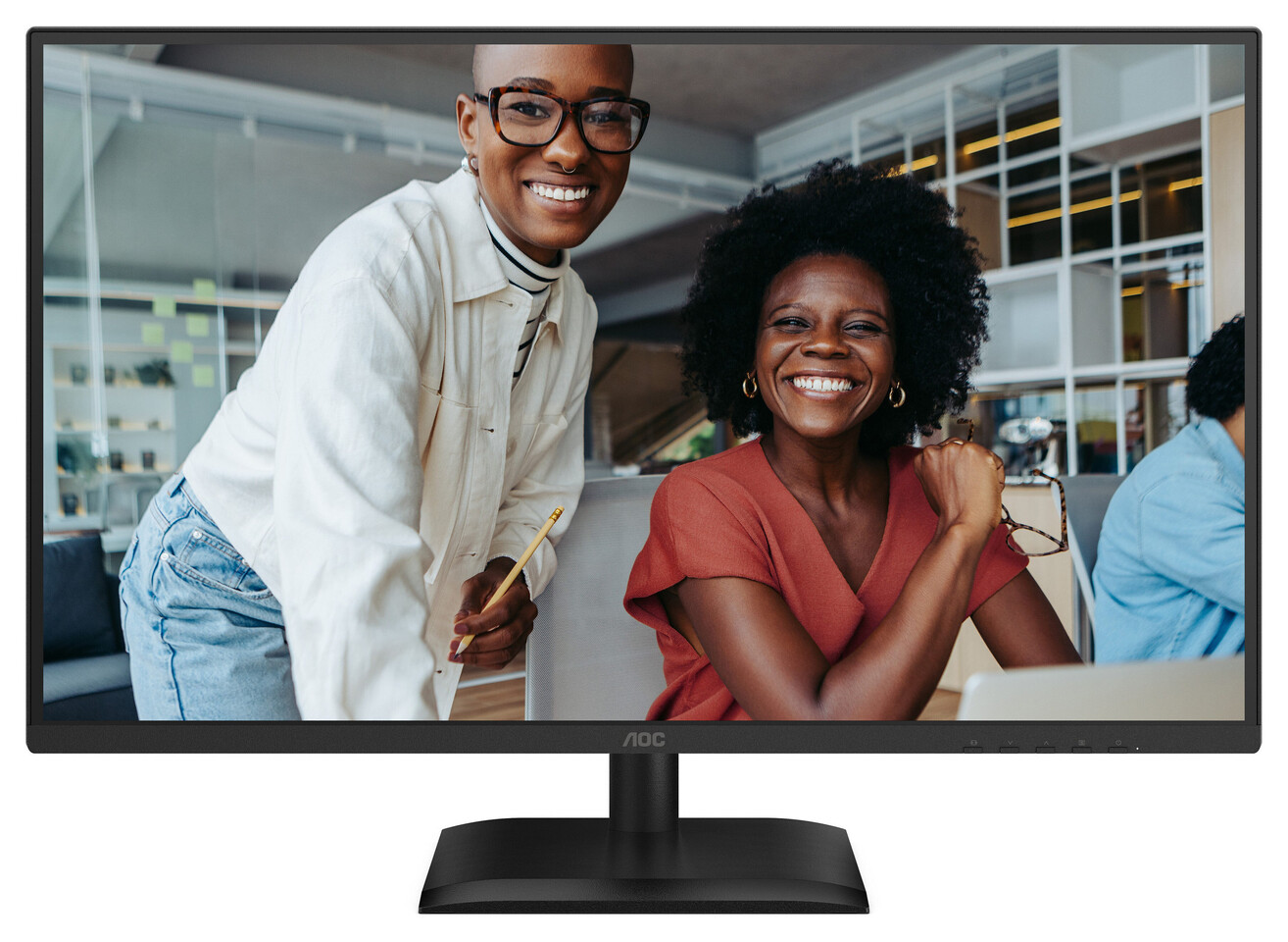 AOC - 24E4CV - 23.8 " - IPS - FHD - 16:9 - 120 Hz - 4 ms - 1920 x 1080 pixels - 300 cd/m² - Black