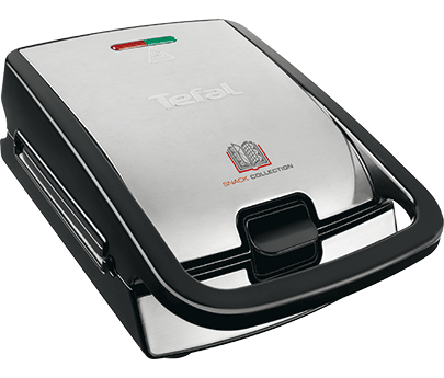 TEFAL - SW852D12 - Sandwich Maker - 700 W - Number of plates 2 - Number of pastry 2 - Stainless steel