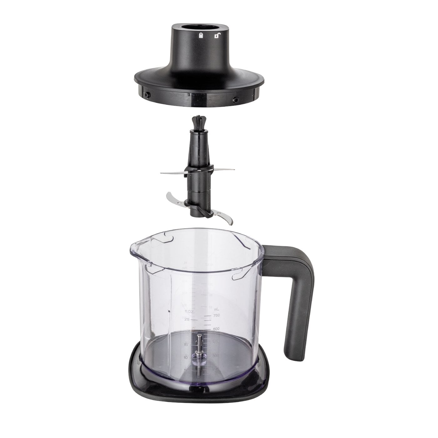 Caso - Blender - HB 1000 - Hand Blender - 1000 W - Number of speeds Variable - Turbo mode - Chopper - Stainless steel