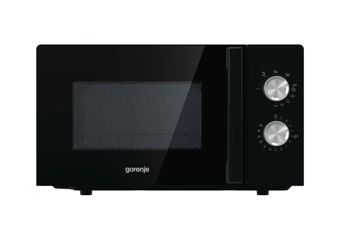 Gorenje - Microwave Oven - MO20E2BH - Free standing - 800 W - 20 L - Grill - Black