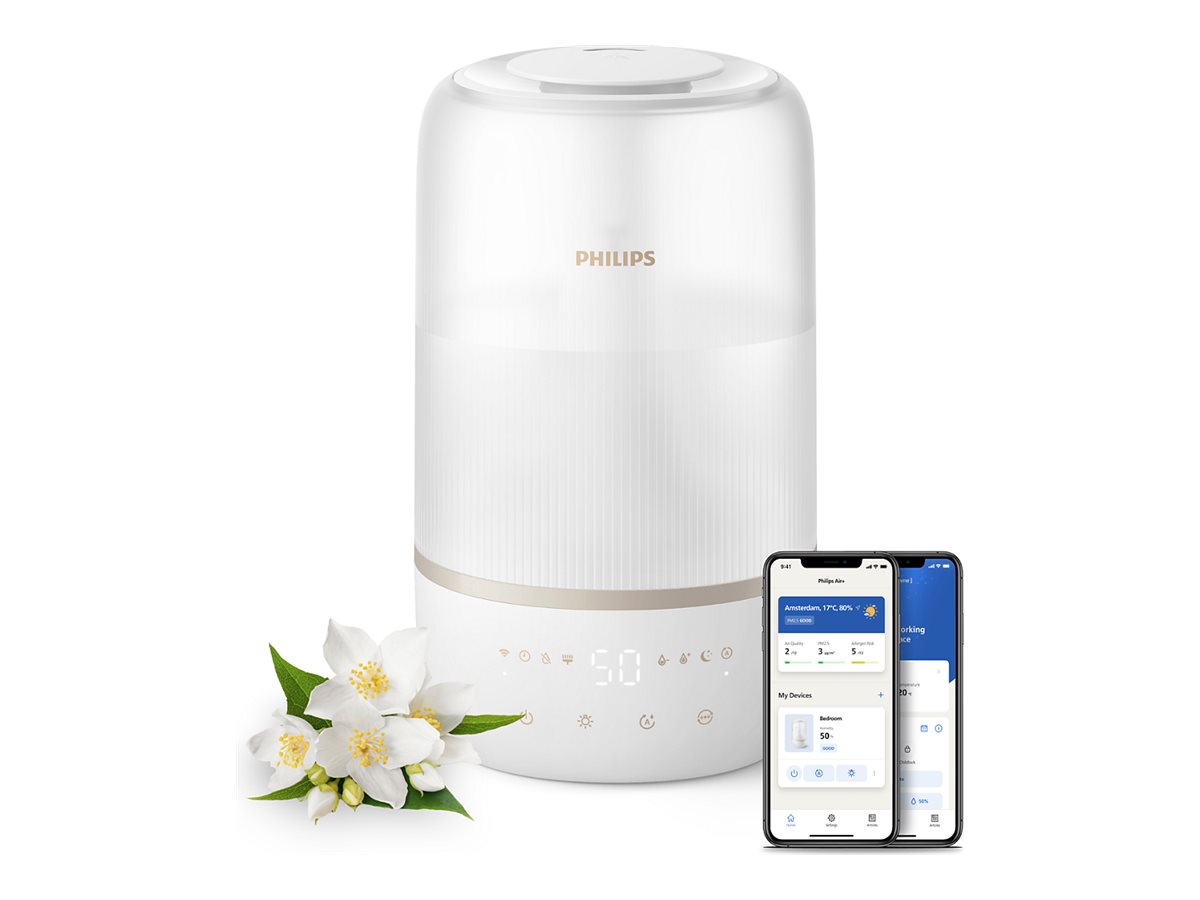 PHILIPS Humidifier Series 1000 Up to 41 m2 3 settings white - Philips