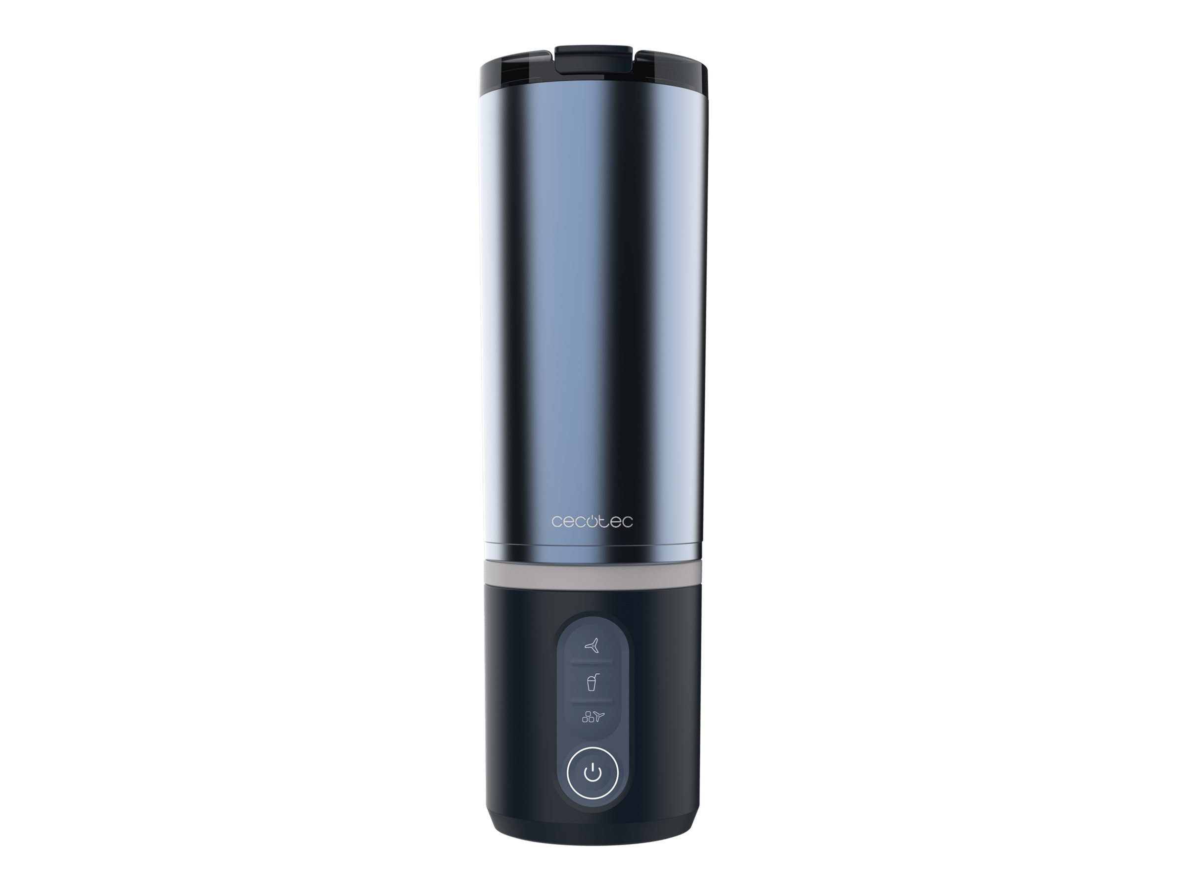 Cecotec Blender - Power Titanium Shake2Go - Portable - 180 W - Jar material BPA-free - Jar capacity 0.6 L - Dark Steel