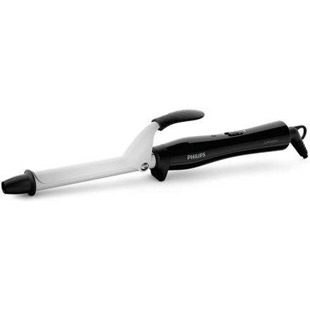 Philips - StyleCare Essential Curler - BHB862/00 - Warranty 24 month(s) - Ceramic heating system - Barrel diameter 16 mm - Temperature (max) 200 °C - Number of heating levels 1 - Display No - Black/white