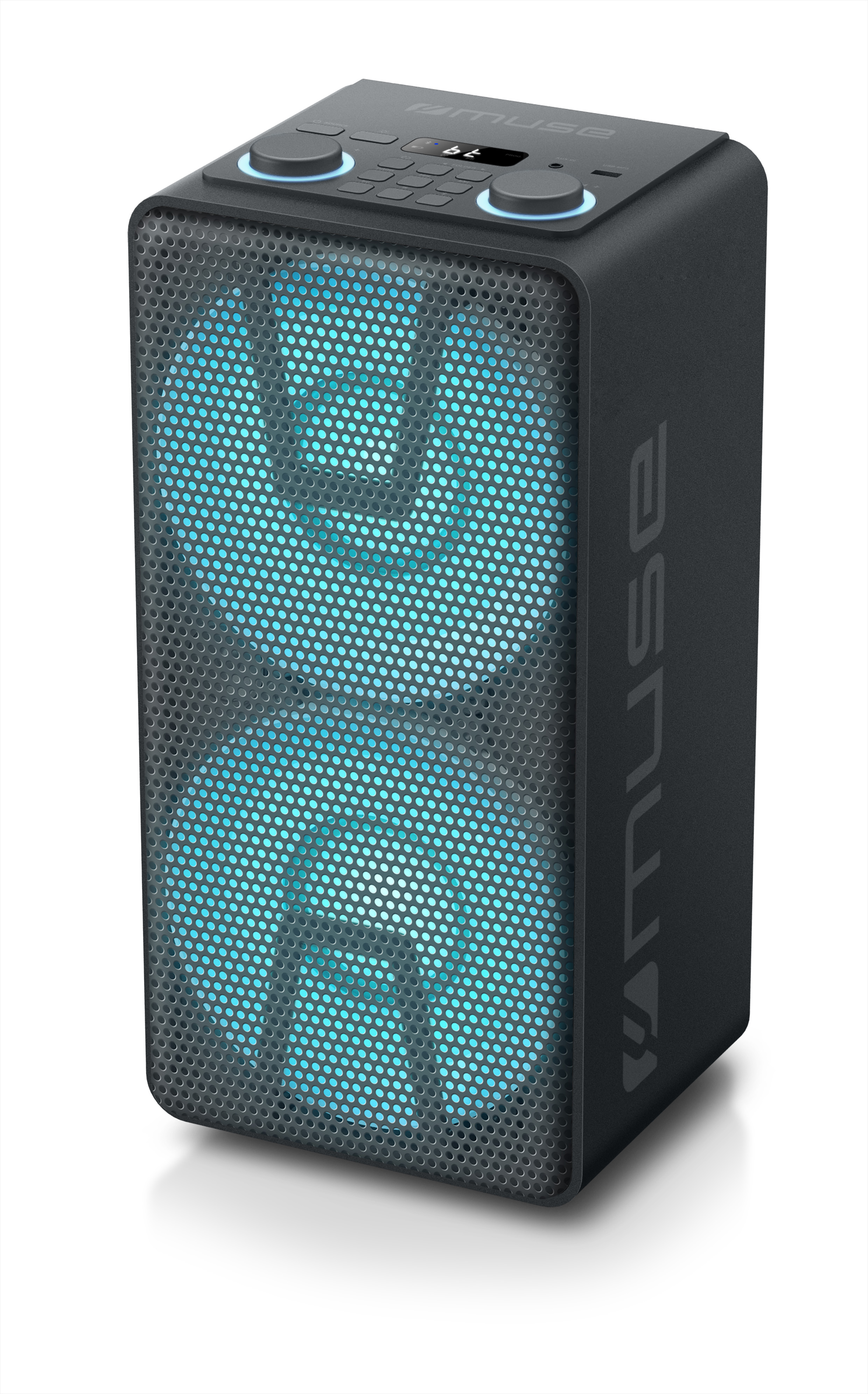 Muse - Party Box Speaker - M-1805 DJ - 150 W - Bluetooth - Wireless connection - Black