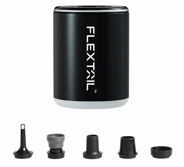 AIR PUMP TINY 2X/BLACK TY2X1600-BK FLEXTAIL