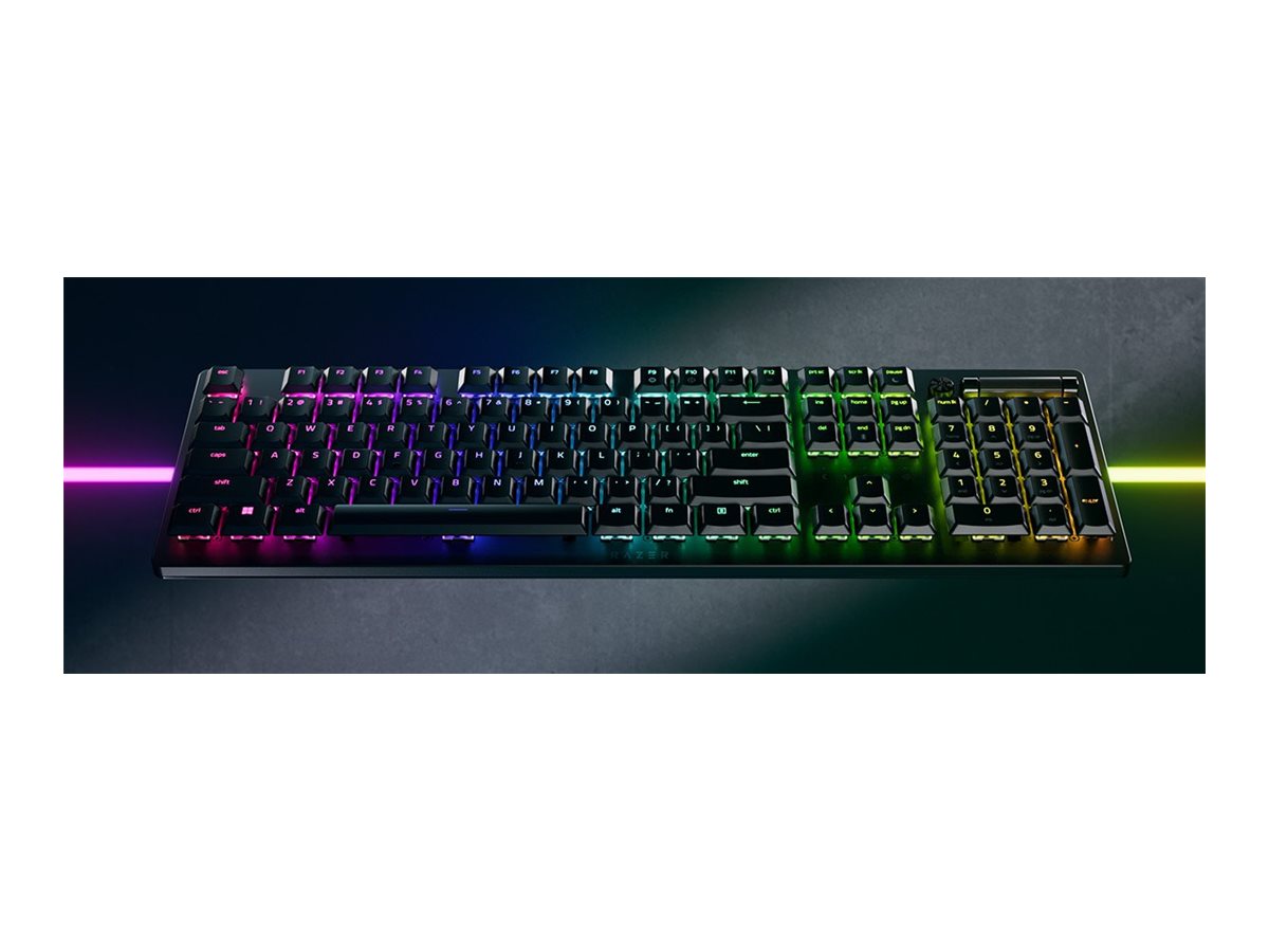 Razer - Gaming Keyboard - Deathstalker V2 Pro - Gaming Keyboard - Wireless - Bluetooth - RGB LED light - Wireless connection - US - Optical Switch - Black