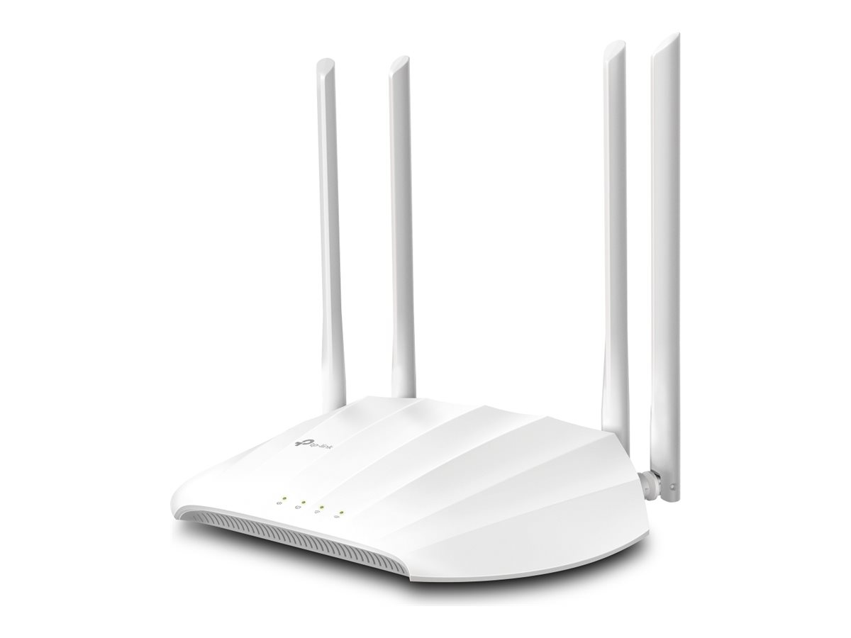TP-LINK AX1800 Gigabit Wi-Fi 6 Access Point - TL-WA1801 - 802.11ax - 2.4/5 - 10/100/1000 Mbit/s - Ethernet LAN (RJ-45) ports 1 - MU-MiMO No - PoE in - Antenna type 4x External
