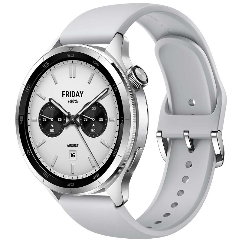 Xiaomi Watch S4 - Smart watch - GPS (satellite) - AMOLED - 1.43" - Waterproof - Silver