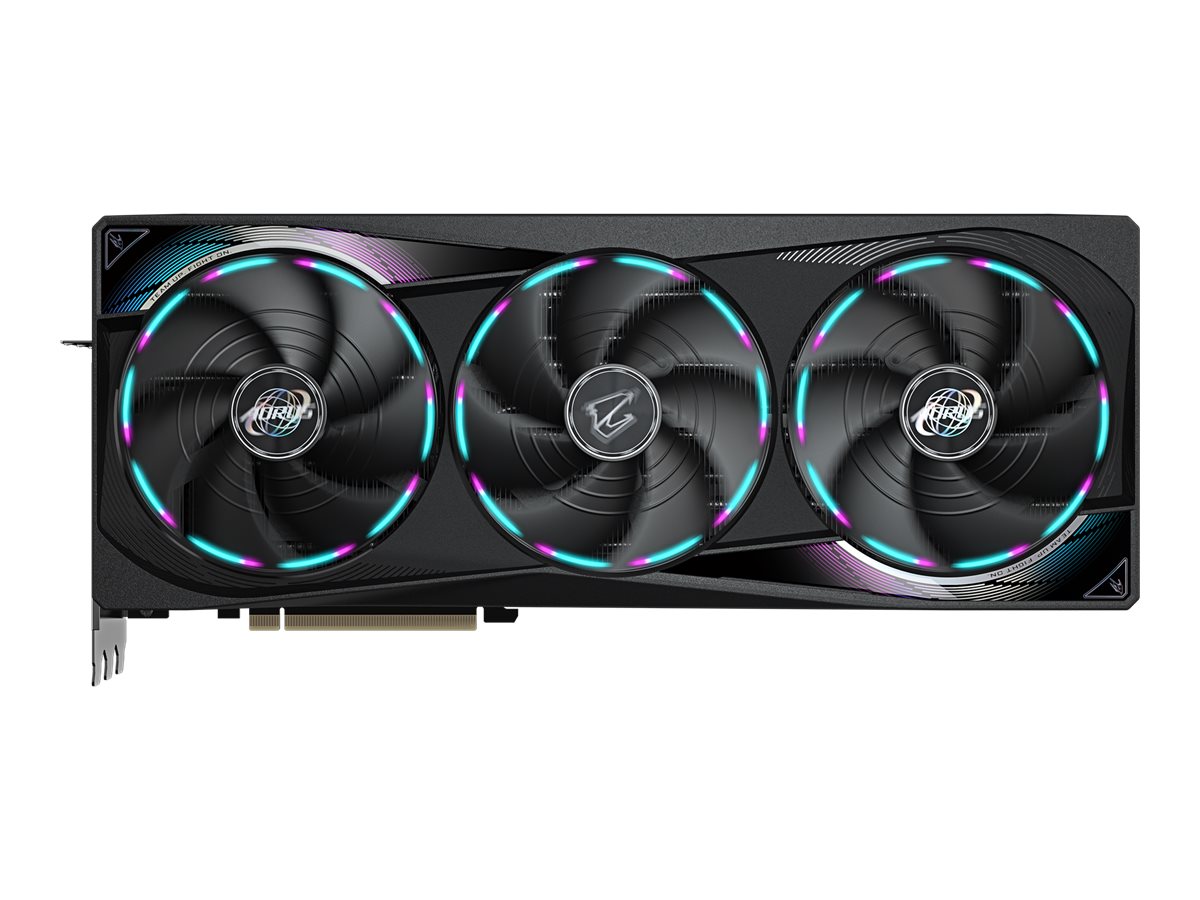 Gigabyte AORUS GeForce RTX 5080 MASTER 16G - NVIDIA - 16 GB - GeForce RTX 5080 - GDDR7 - HDMI ports quantity 1 - PCI-E 5.0 - Memory clock speed 2805 MHz