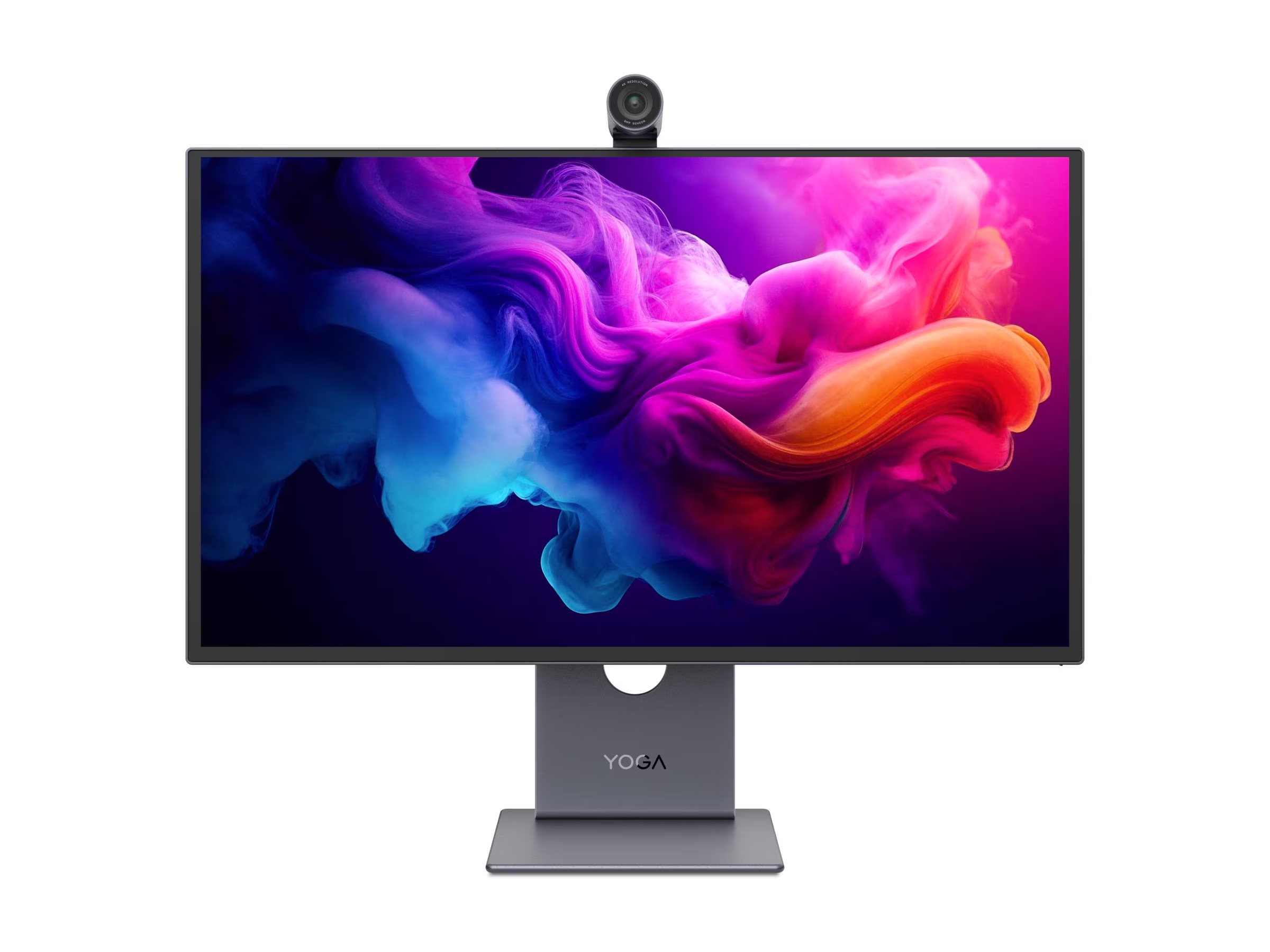 Lenovo Yoga Pro 27UD-10 - 27 " - QD-OLED - UHD - 16:9 - 120 Hz - 0.03 ms - 3840 x 2160 pixels - 250 cd/m² - HDMI ports quantity 1 - Black