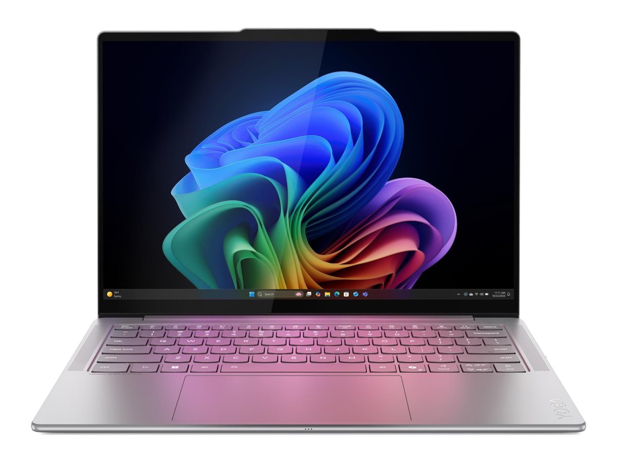 Lenovo Yoga Slim 7 14ILL10 14 WUXGA ULT5-226V/16GB/512GB/Intel Arc 130V Graphics/WIN11 Home/ENG Backlit kbd/Luna Grey/2Y Warranty - Lenovo Yoga (w/o 65W Power adapter) Slim 7 14ILL10 - Luna Grey - 14 " - OLED - WUXGA - 1920 x 1200 pixels - 60 Hz - Glossy 