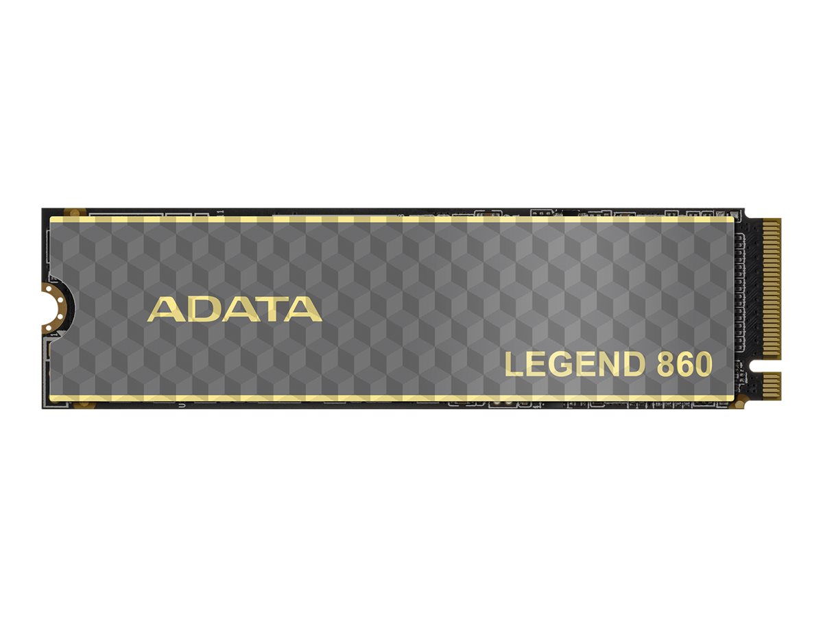 ADATA LEGEND 860 - SSD - 1000 GB - Solid-state drive interface PCIe 4.0 x4 (NVMe) - Write speed 4000 MB/s