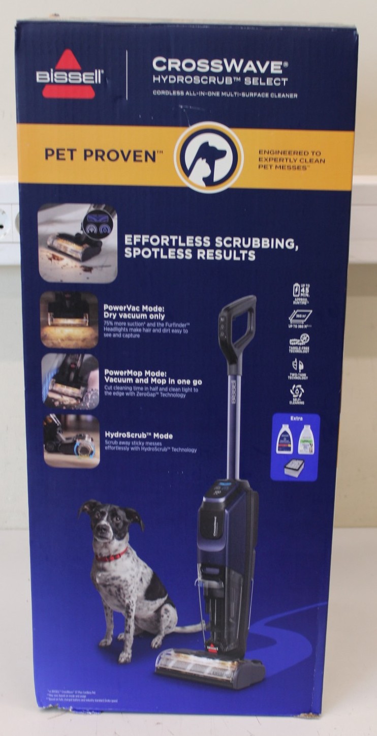 SALE OUT. Bissell All-in-one Multi-surface Vacuum Cleaner - 4284N - Cordless operating - Washing function - 25.9 V - Operating time (max) 45 min - Black/Midnight Blue - Warranty 24 month(s) - UNPACKED,MISSING INNER PACKAGING