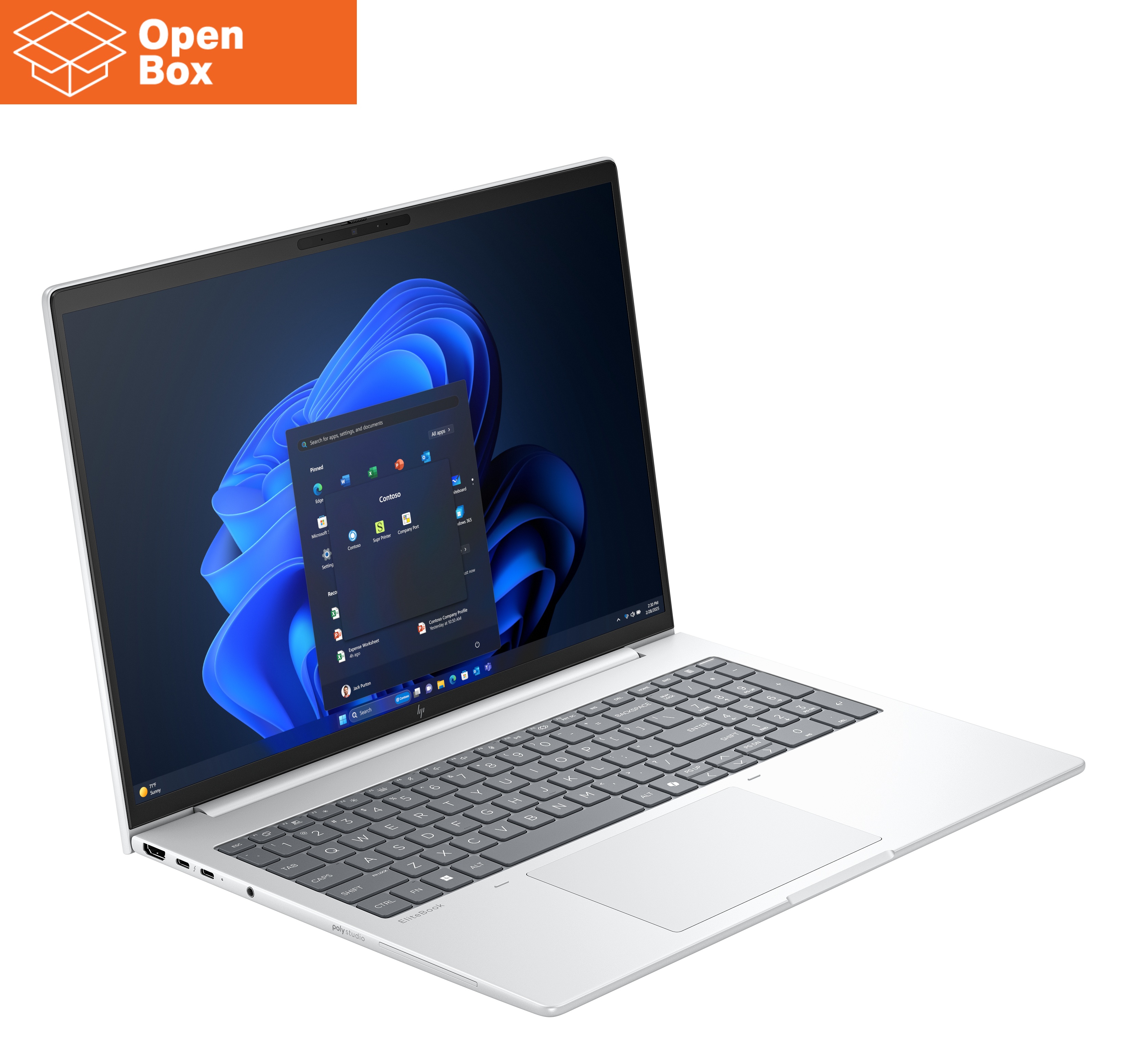 HP EliteBook 8 G1i 16 - OPENBOX - Ultra 7-255U, 16GB, 512GB SSD, 16 WUXGA 300-nit AG, 5MP IR cam, WWAN-ready, Smartcard, FPR, US backlit keyboard, 62Wh, Win 11 Pro, 1 years