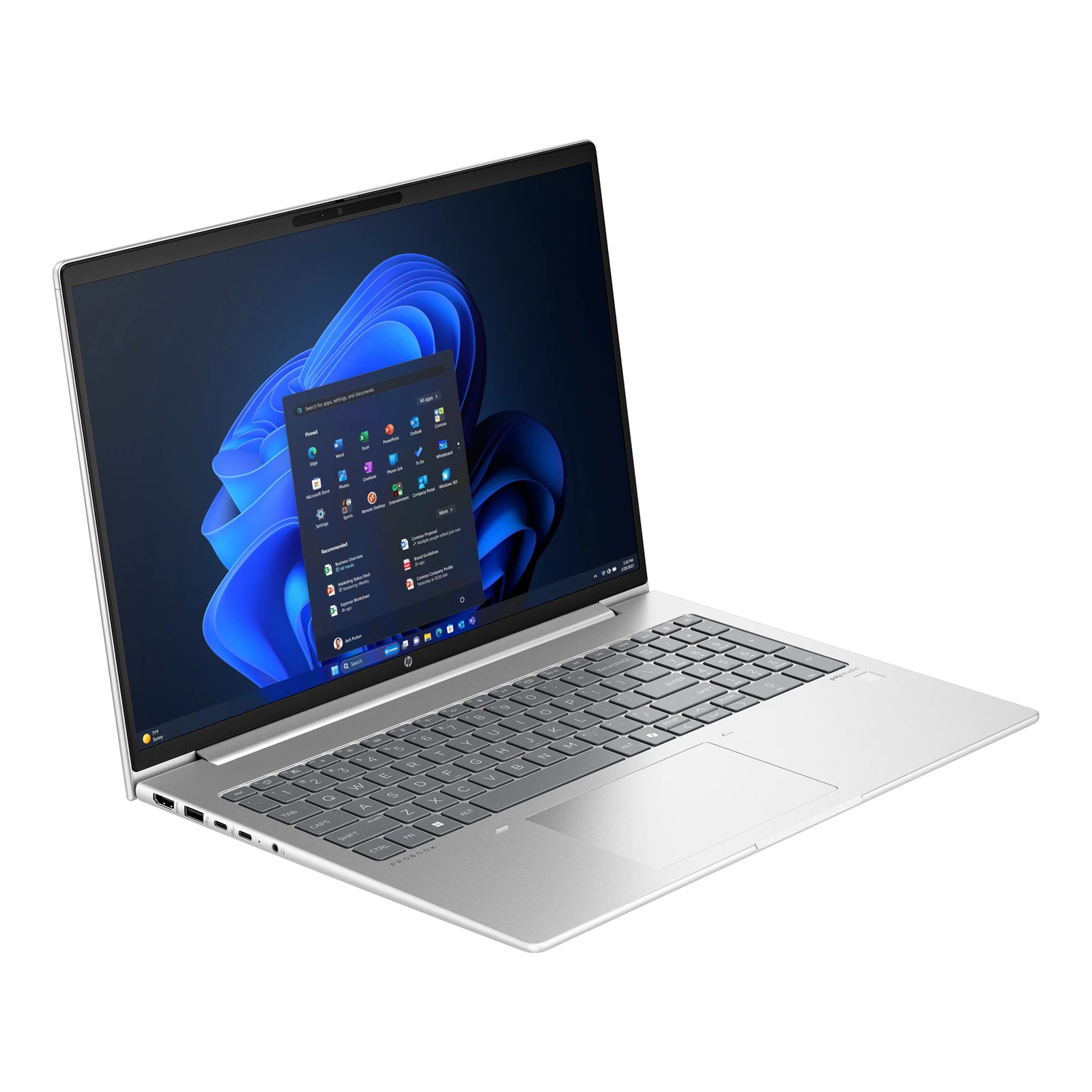 HP ProBook - 465 G11 - Silver - 16 " - IPS - WUXGA - 1920 × 1200 pixels - Anti-glare - AMD Ryzen 7 - 7735U - 16 GB - DDR5 - Solid-state drive capacity 512 GB - AMD Radeon Graphics - Windows 11 Pro - 802.11ax - Bluetooth version 5.3 - Keyboard language Eng