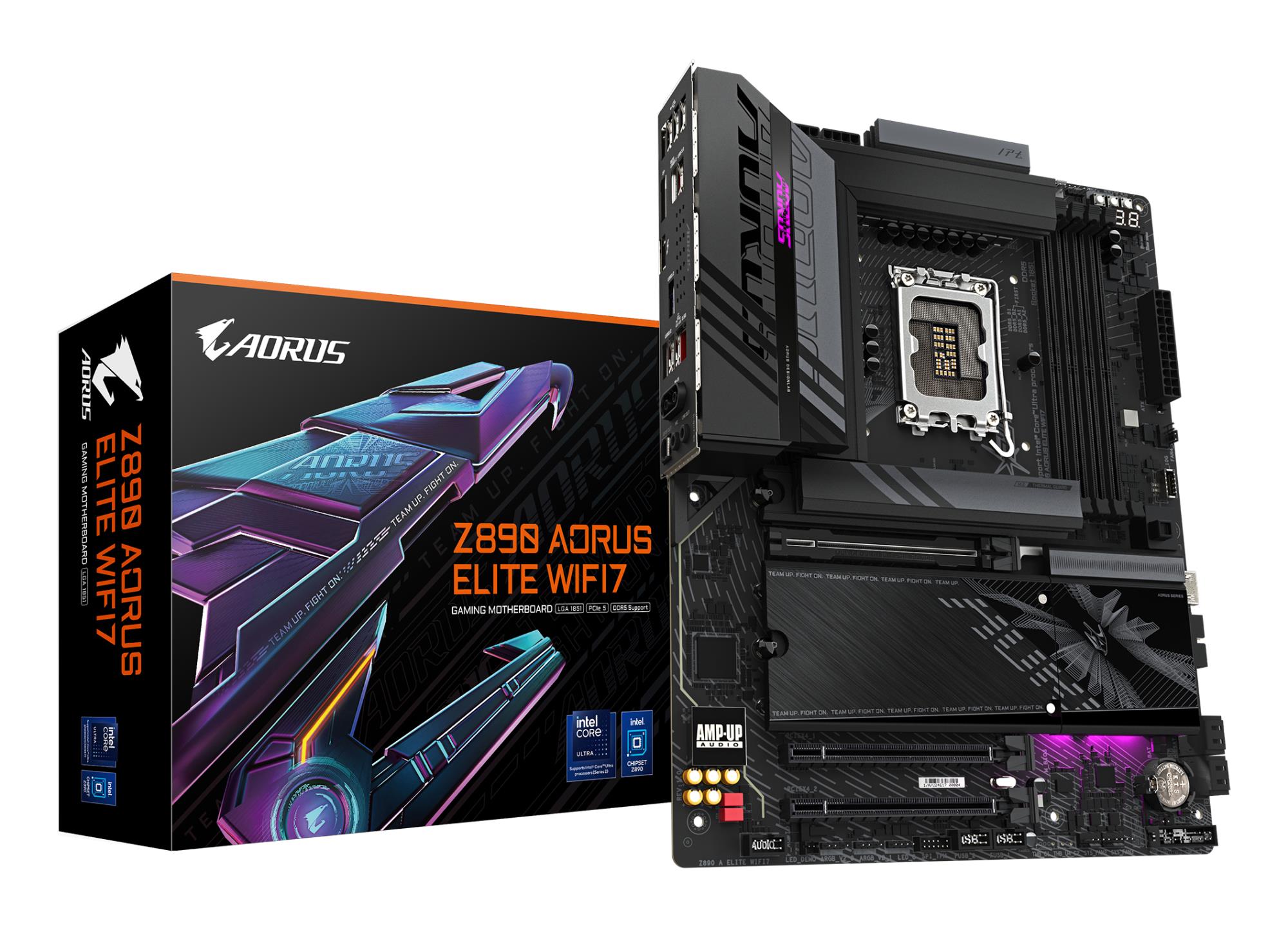 Mainboard|GIGABYTE|Z890 A ELITE WIFI7 1.1|Intel Z890|LGA 1851 (Socket V1)|ATX|RAM DDR5-SDRAM|4xSlots|Wi-Fi Yes|Bluetooth Yes|4xNumber of M.2 (M) slots|Z890AELITEWIFI71.1