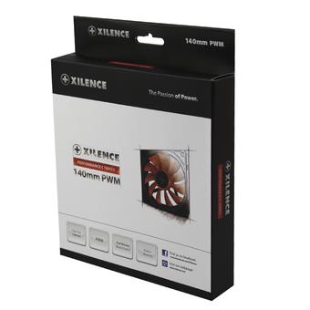 CASE FAN 140MM PWM 4P/12V XF051 XILENCE