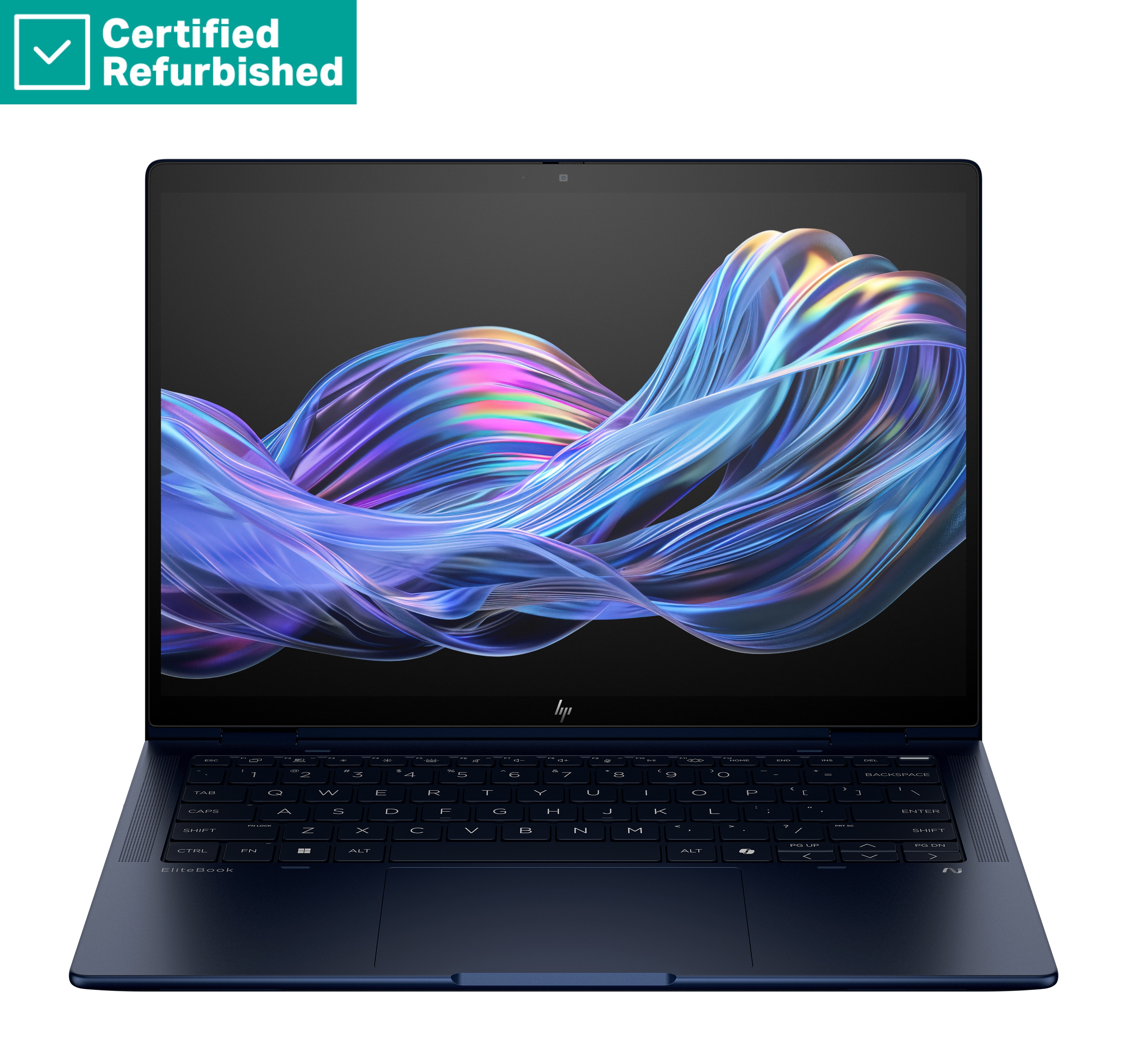 RENEW SILVER HP EliteBook X Flip G1i AI 14 - Ultra 7-256V, 16GB, 1TB SSD, 14 WUXGA 400-nit AG, 5MP IR cam, FPR, UK/Italian backlit keyboard, +Pen, Atmospheric Blue, 56Wh, Win 11 Pro, 1 years
