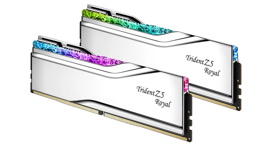 G.Skill - Trident Z5 Royal - 32 (2x16GB) GB - DDR5 - 6400 MHz - PC/server - Registered No - ECC No