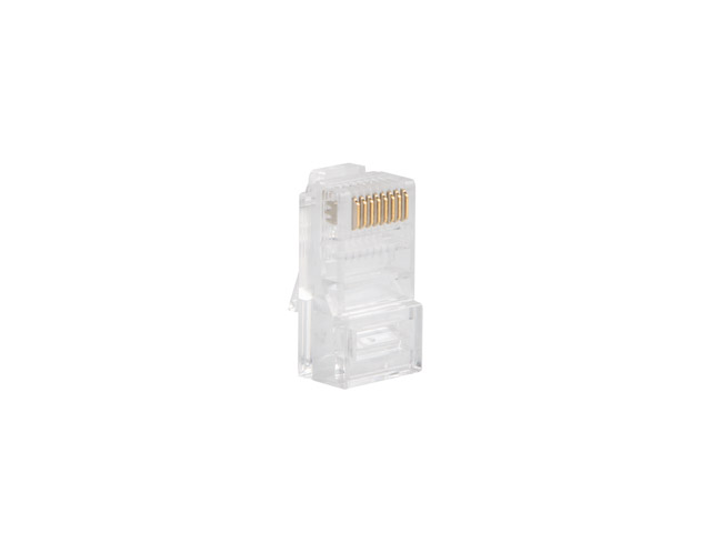 Lanberg Plug RJ45 CAT.5E UTP plug 8P8C, 100 pcs - PLU-5000 - Transparent