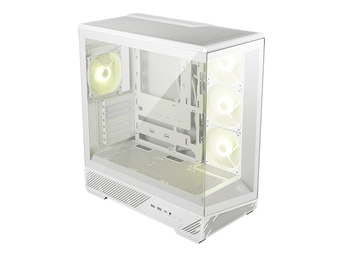 MSI - PC Case - MAG PANO 130R PZ WHITE - White - Mid-Tower