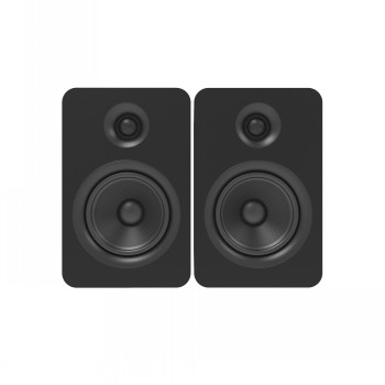 KANTO AUDIO PAIR - PASSIVE SPEAKERS WITH 1" SILK DOME TWEETER AND 5.25" KEVLAR WOOFER - BLACK