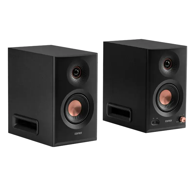 Edifier Tri-amped Powered Studio Monitor Speakers - MR5 - 110 W - Bluetooth - Wireless connection - 101 dB - Black