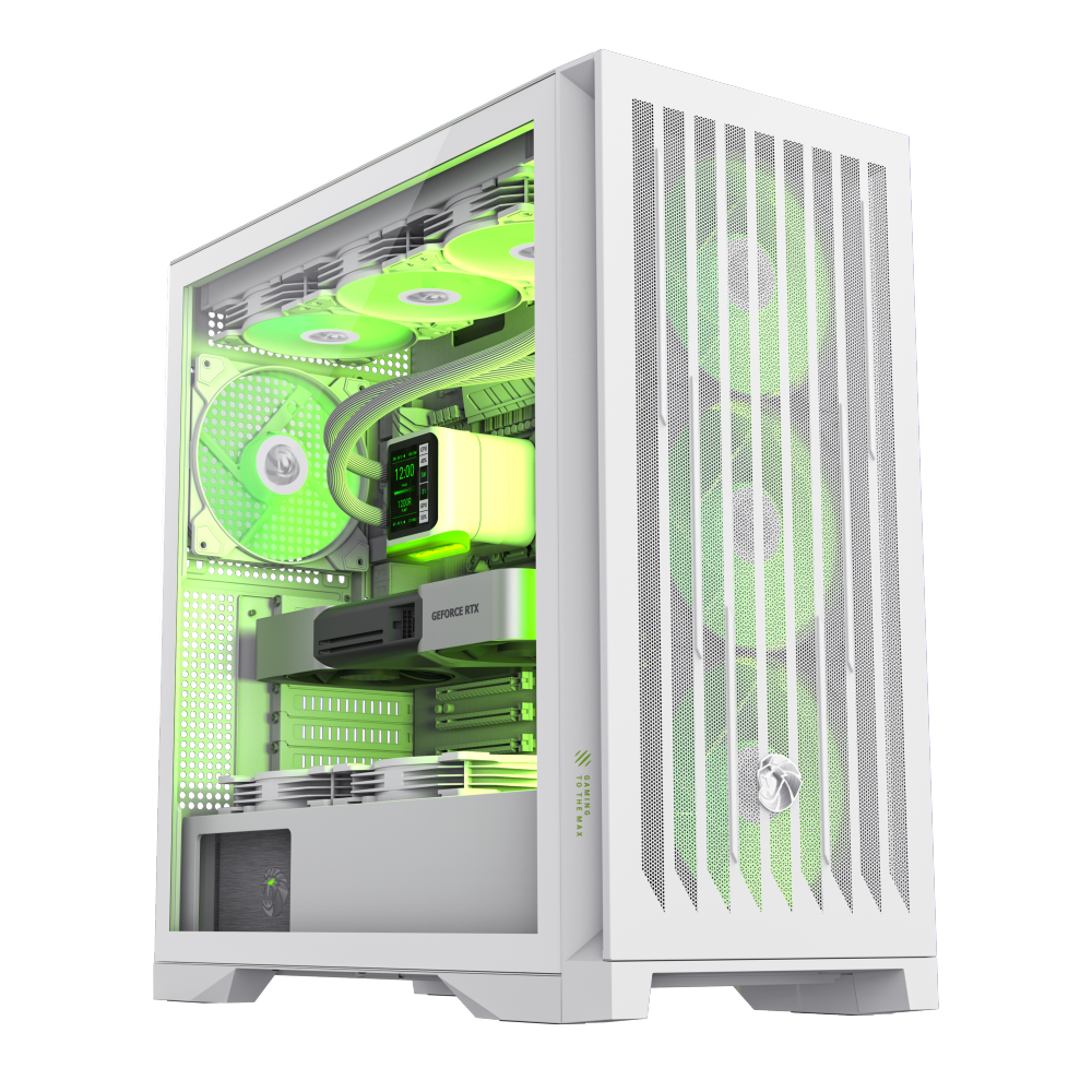 Gamemax Case - LEADER 2 WH - E-ATX