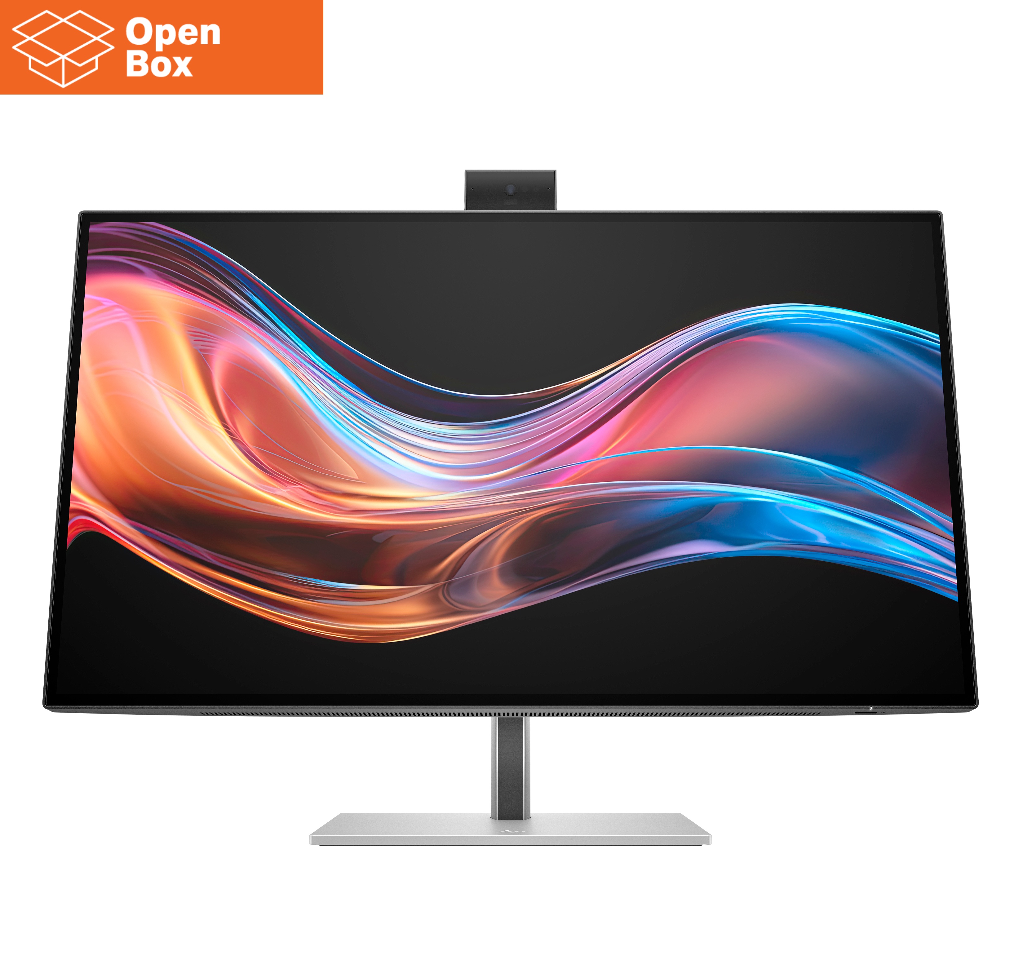 HP 727pm Series 7 Pro 4K Conferencing Monitor - 27" 3840x2160 UHD 400-nit 60Hz AG, IPS Black HDR 400, USB-C(100W/15W)/HDMI/DisplayPort Daisy-Chain, 5x USB-A, speakers, 5MP webcam, RJ-45 LAN, height adjustable/tilt/swivel/pivot, 3 years