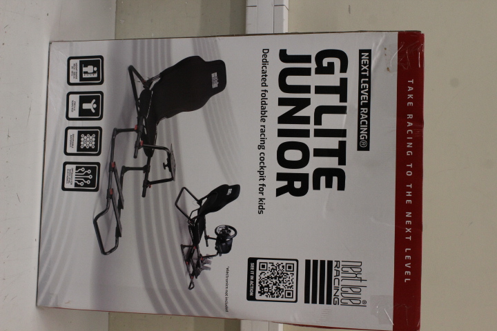 SALE OUT. Next Level Racing GTLite Junior Foldable Cockpit - Next Level Racing GTLite Junior Foldable Cockpit - DAMAGED PACKAGING