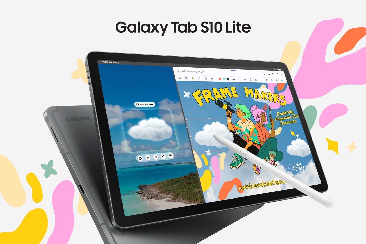 Samsung Galaxy - Tab S10 Lite (X400) - 10.9 " - Grey - TFT - 2112 x 1320 pixels - Exynos - 1380 - 6 GB - 128 GB - Wi-Fi - Front camera - 5 MP - Rear camera - 8 MP - Bluetooth - 5.3 - Android - 15