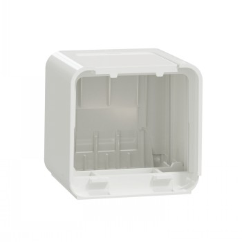SCHNEIDER ELECTRIC UNICA SYSTEM+ END PIECE WHITE