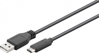 Goobay - USB 2.0 cable - USB-C to USB-A USB-C male - USB 2.0 male (type A)