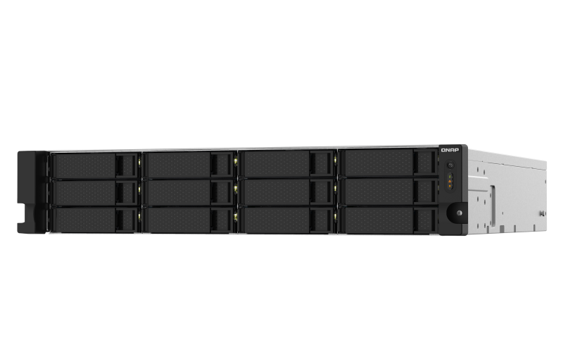 QNAP - 12-Bay - TS-1232PXU-RP-4G - AnnapurnaLabs Alpine - AL324 quad-core - Processor frequency 1.7 GHz - 4 GB - DDR4