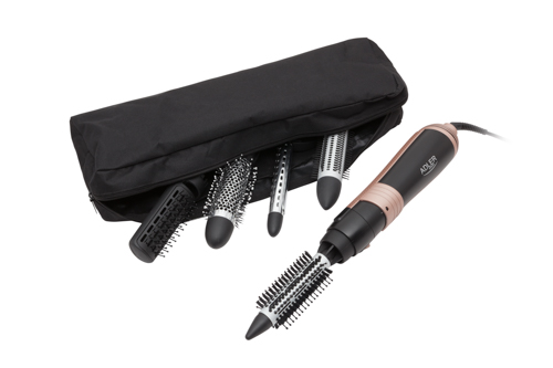Adler - Hair Styler - AD 2022 - Temperature (max) 80 °C - Number of heating levels 3 - 1200 W - Black