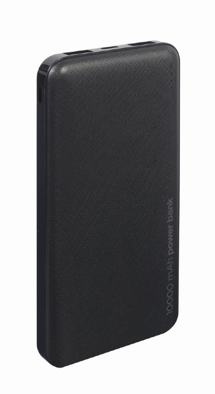 Gembird - Power Bank - PB10-02 - 10000 mAh - 2 x USB-AF - Black